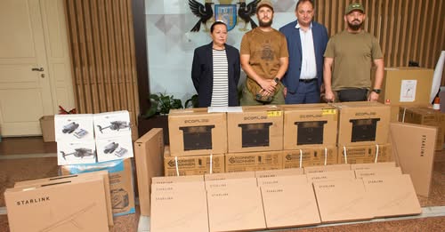 Військовим передали дрони, Starlink, генератори та інше обладнання завдяки “Бюджету участі”