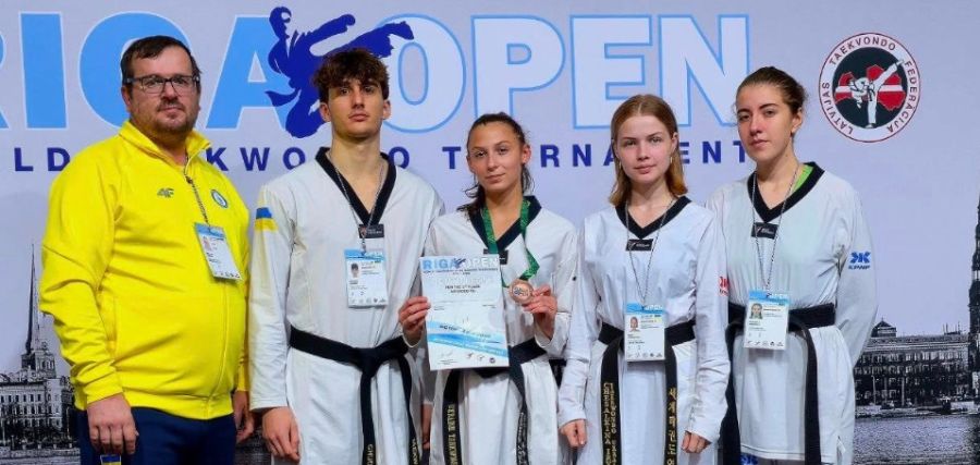 Спортсмени з Франківщини вибороли нагороди на міжнародному змаганні з тхеквондо в Ризі