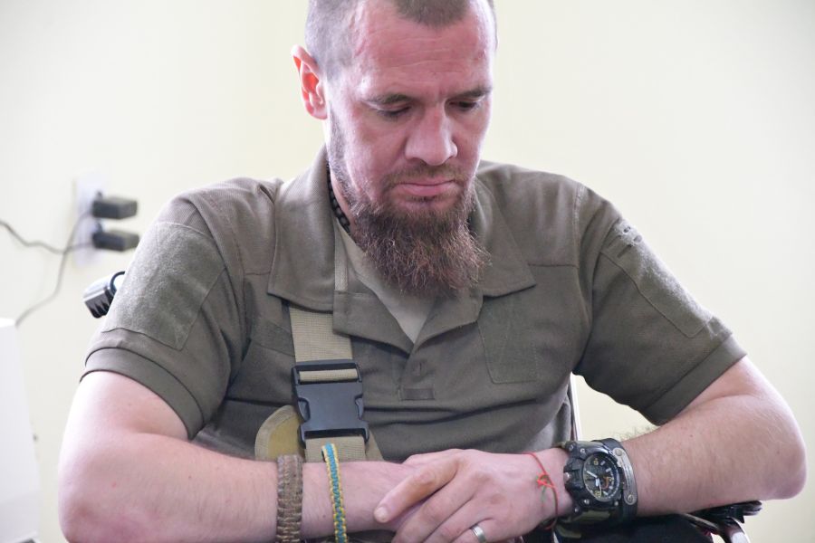 38-річний ветеран Роман Крашевський з Рогатина помер у лікарні.