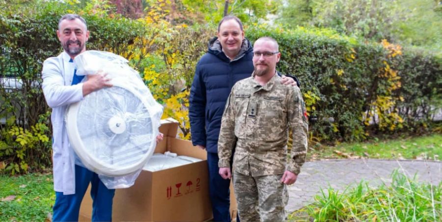Івано-Франківський шпиталь модернізував апаратуру для терапії та відновлення поранених