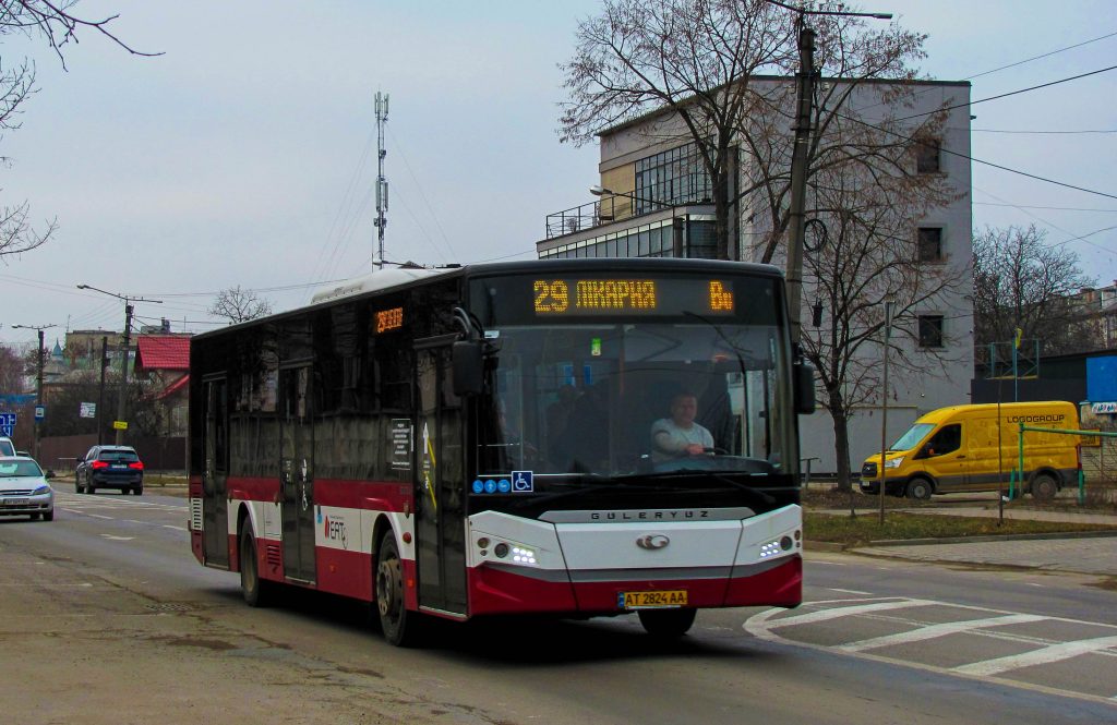 29 автобус Івано-Франківськ: карта маршруту, розклад руху по зупинках