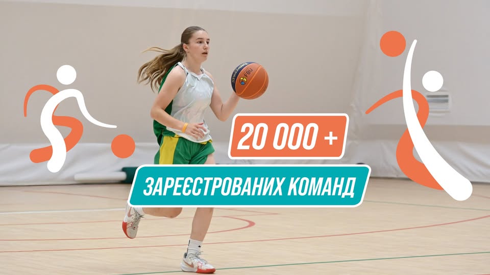 Цього року в національних шкільних лігах змагаються 20 тисяч команд.