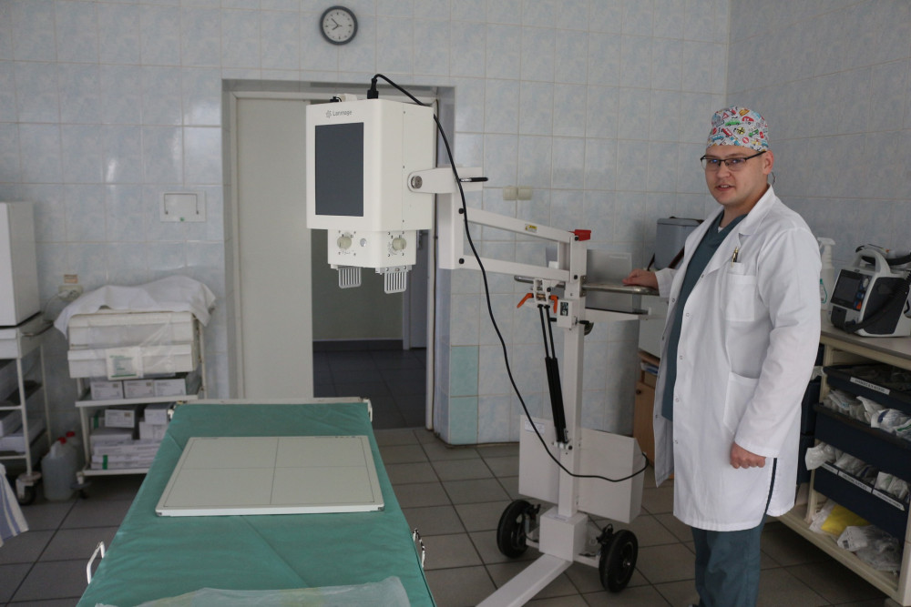 У Коломийській дитячій лікарні почав працювати сучасний рентген-апарат.