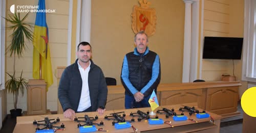 Доброволець з Прикарпаття передав шість дронів бригаді «Едельвейс»