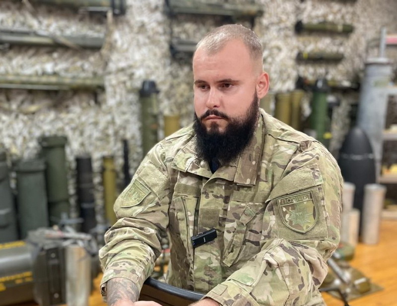 Ветеран «Бізон» з фронту навчає правоохоронців: історія Дмитра Недобитка з Івано-Франківщини