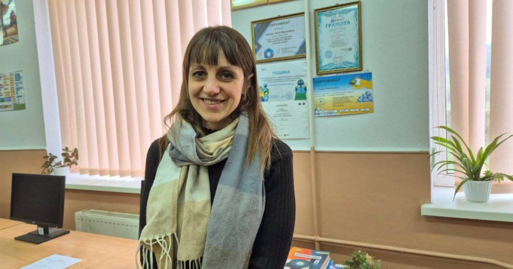 Леся Максімко з Биткова інвестує премію Global Teacher Prize Ukraine у створення сучасного STEM-класу.