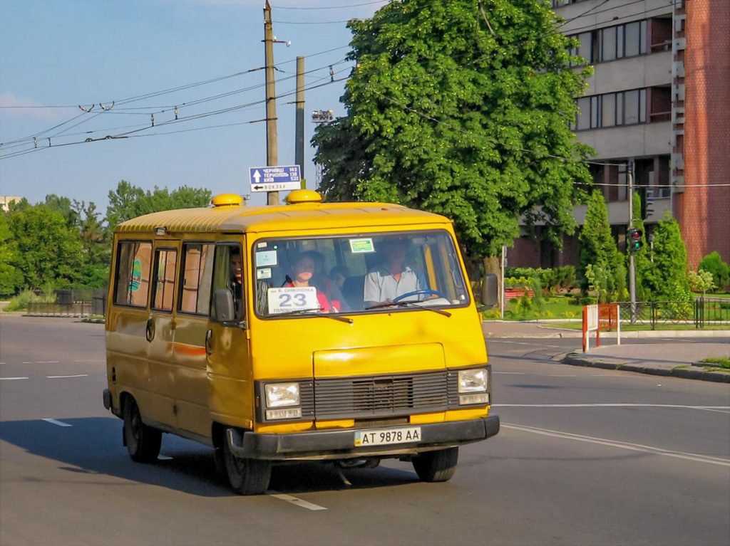 23 маршрутка Івано-Франківськ