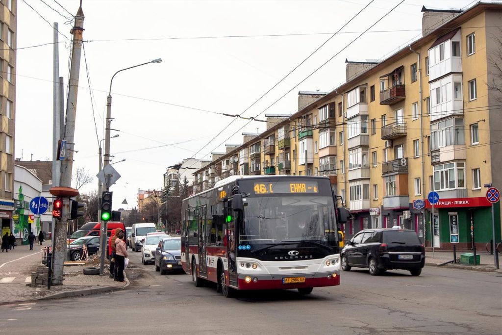46 автобус в місті Івано-Франківськ