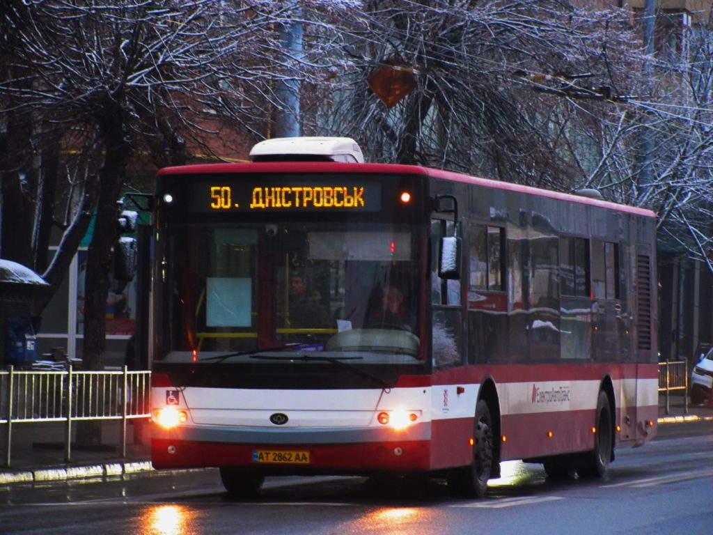 автобус №50 місто Івано-Франківськ