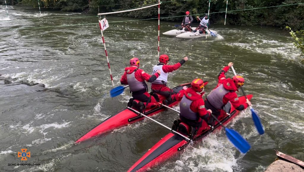 Рятувальники з Прикарпаття – одні із найсильніших на Чемпіонаті України з водного туризму