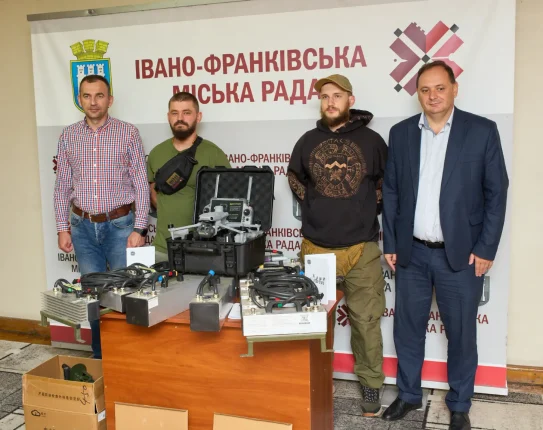 Системи РЕБ і квадрокоптер Matrice передали 10-й гірсько-штурмовій бригаді «Едельвейс»