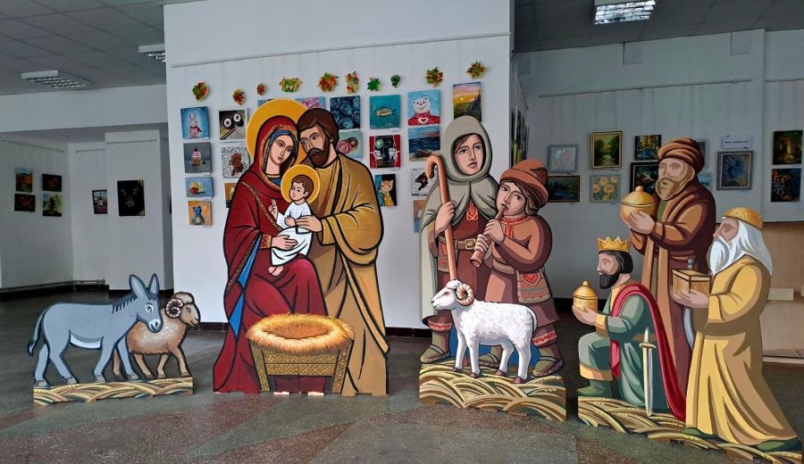 У Калуші художники створюють «Різдвяне чудо»