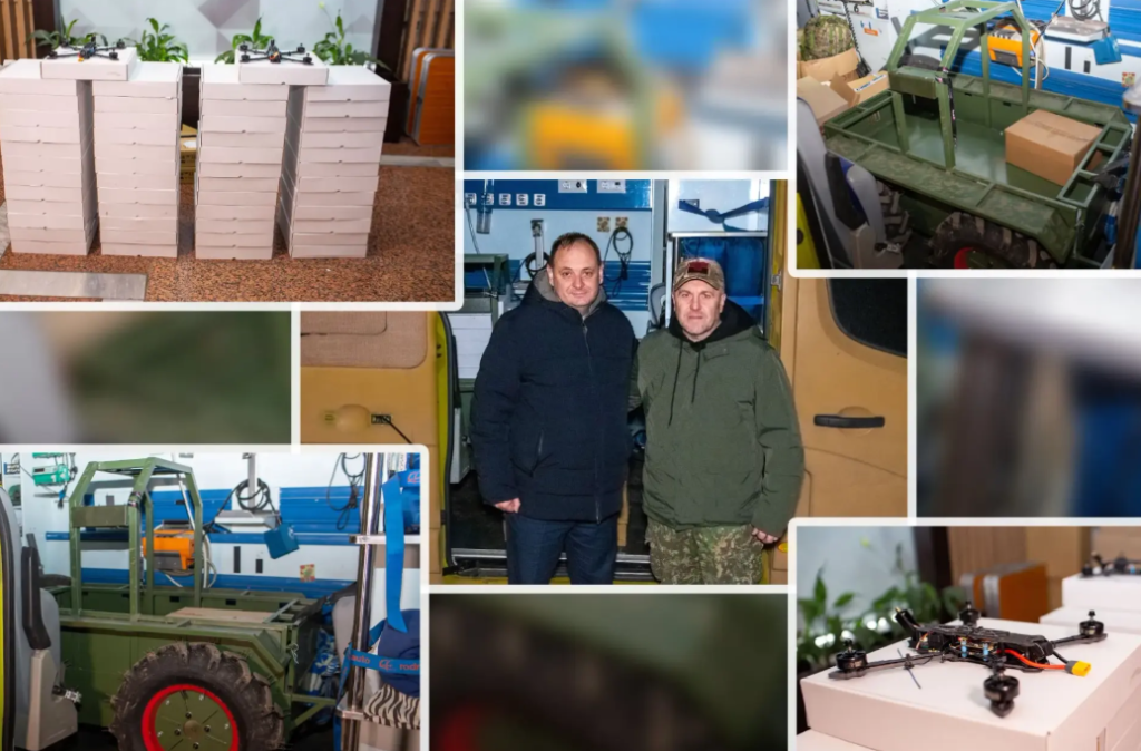 З Івано-Франківська відправили 50 FPV-дронів та роботизовану систему для батальйону «Свобода» Нацгвардії