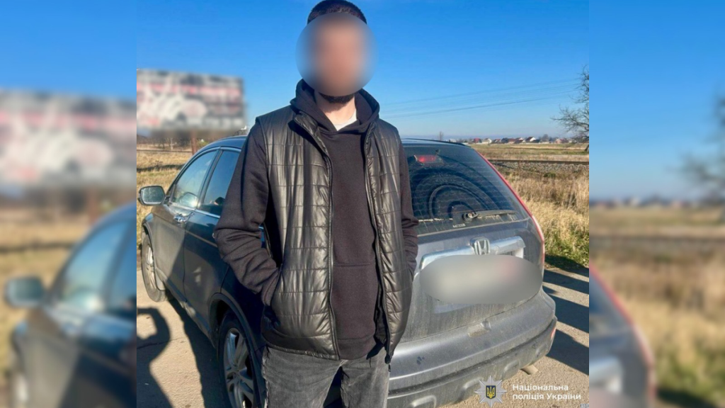 На Івано-Франківщині затримали водія, що смертельно збив пішохода і втік з місця ДТП