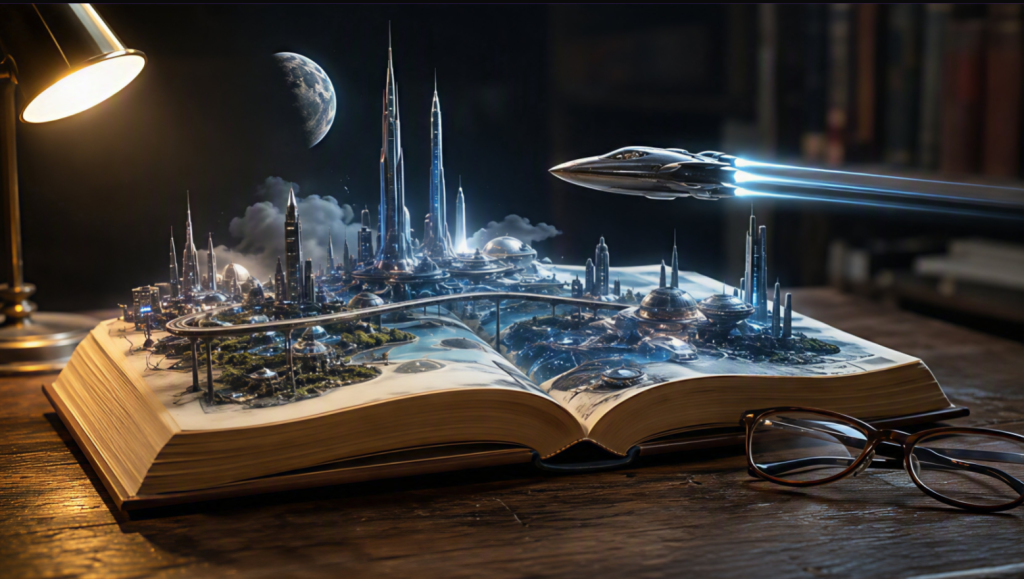 Футуристичний світ зі сторінок книги