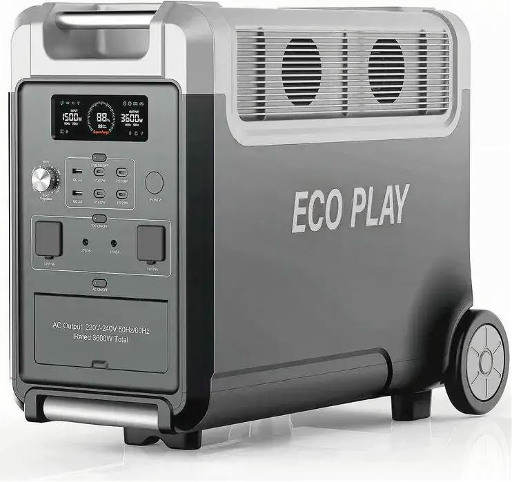 ECOPLAY SYD3600 LIFEPO4 ПОРТАТИВНАЯ ЗАРЯДНАЯ СТАНЦИЯ 3840 ВТ/Ч