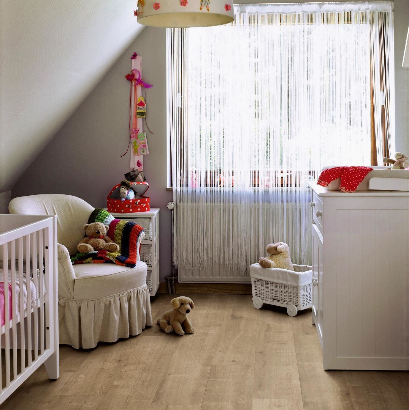 Ламінат Grandeco Charme 476 Дуб Темно-сірий
