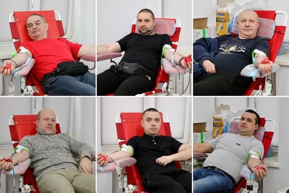 Працівники ДТЕК Бурштинської ТЕС систематично є донорами крові для військових і мирного населення