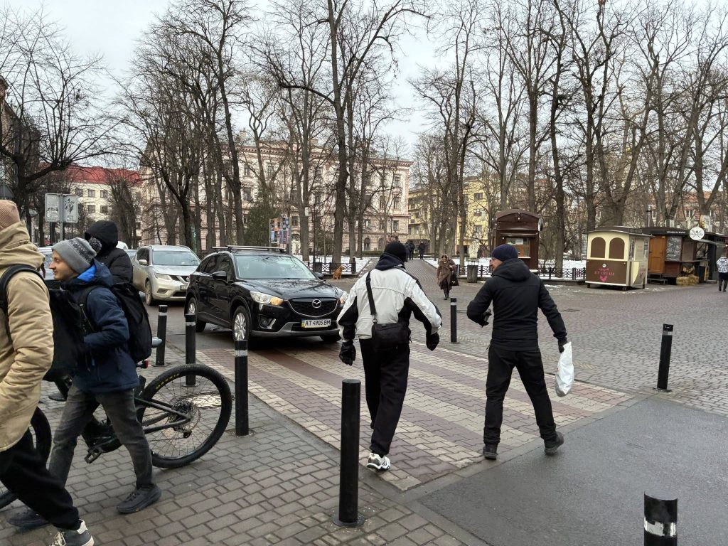 В Івано-Франківську створили оновлений план організації руху на вулиці Грушевського.