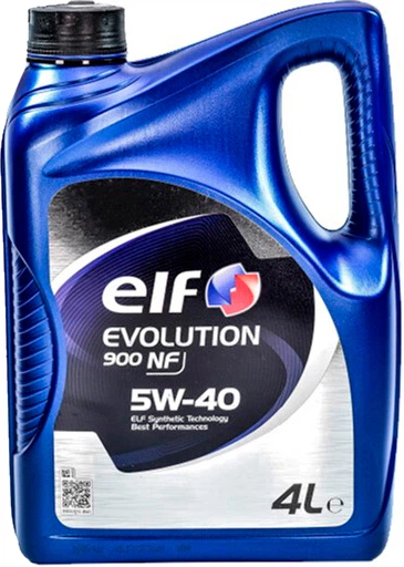 Моторное масло Evolution 900 NF 5W-40 синтетическое 5 л ELF 216651