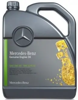 Моторное масло MB 229.52 5W-30 синтетическое 5 л MERCEDES-BENZ (Мерседес-Бенц) A000989700613