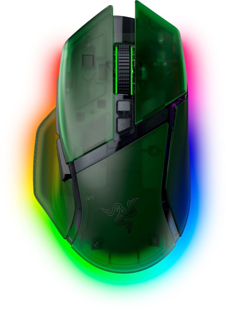 Миша Razer Basilisk V3 Pro 35K Wireless (RZ01-05240300-R3G1) Phantom Green