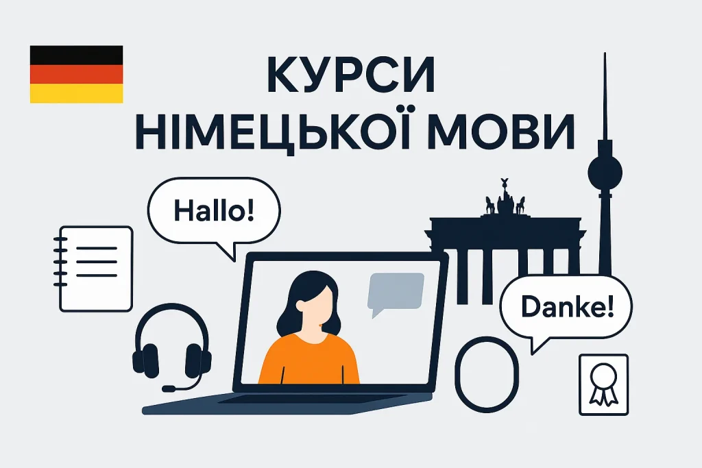 Онлайн-курс німецької мови – рівень A1