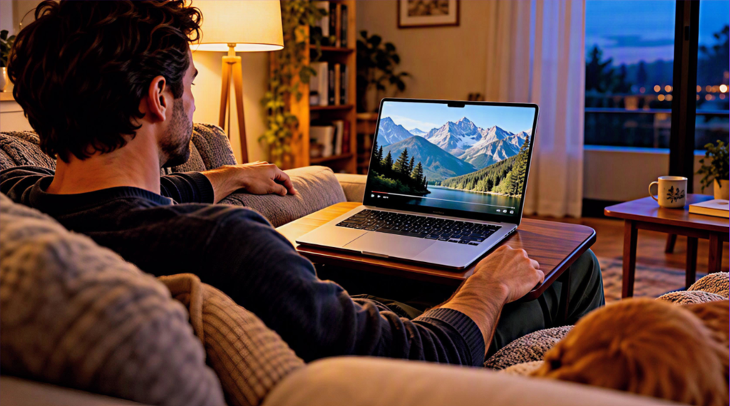 Перегляд відео на Apple MacBook Air