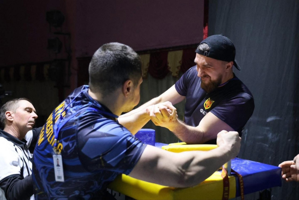 Спортсмен з Надвірнянщини здобув третє місце на чемпіонаті України з армреслінгу