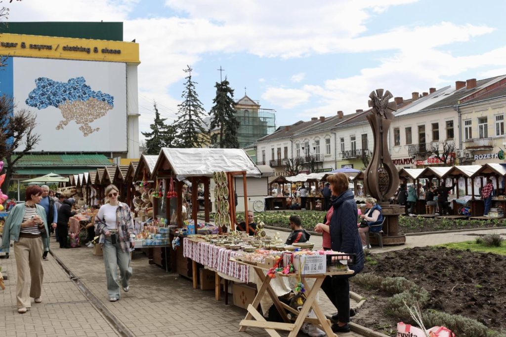 Пасхальний ярмарок розпочнеться в центрі Коломиї 25 березня