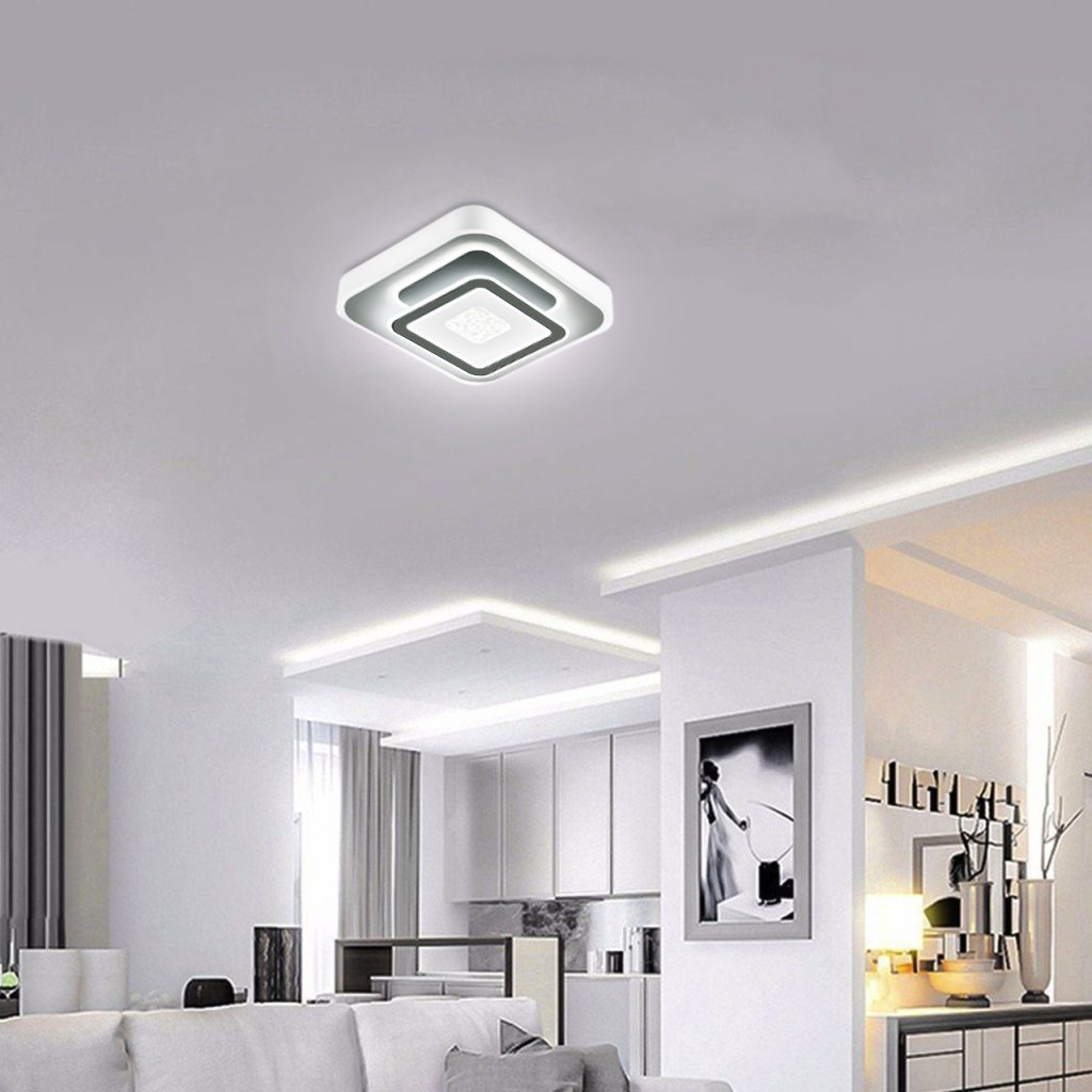 LED Светильник квадратный A62 90W-3000-6500K EUROLAMP