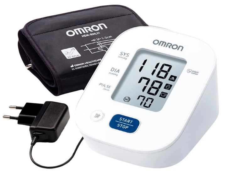 Тонометр OMRON M2+ з адаптером HHP-CM01