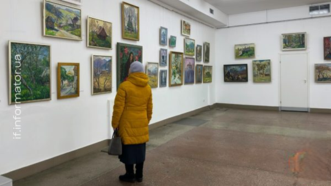 виставку картин Василя Данилюка