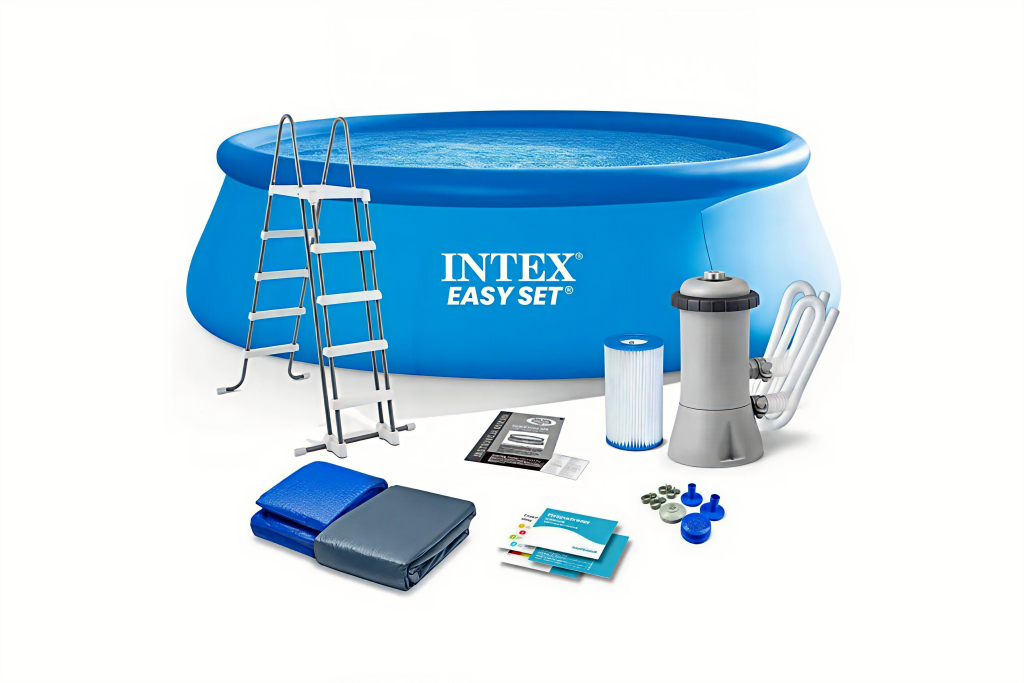 Басейн надувний 12в1 INTEX 26168, 457 x 122 см, блакитний