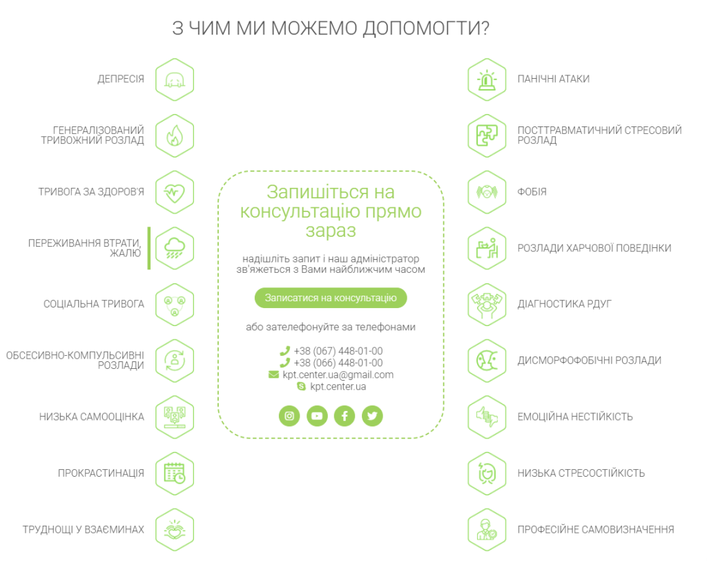 З чим допомагає кпт терапія