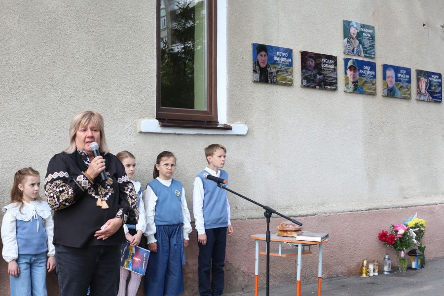 У Коломиї встановили пам’ятну таблицю сержанту Любомиру Маріну