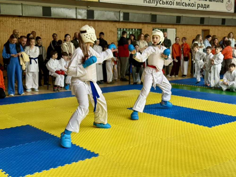У Калуші проходять змагання юних каратистів з Прикарпаття та різних міст України