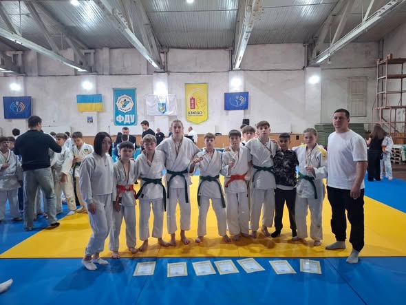 Представники Надвірнянської територіальної громади вибороли численні призи на Чемпіонаті України з дзюдо