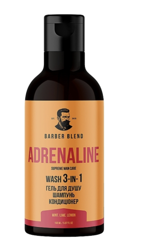 Barberblend Засіб для душу 3 в1 Adrenaline 150 мл