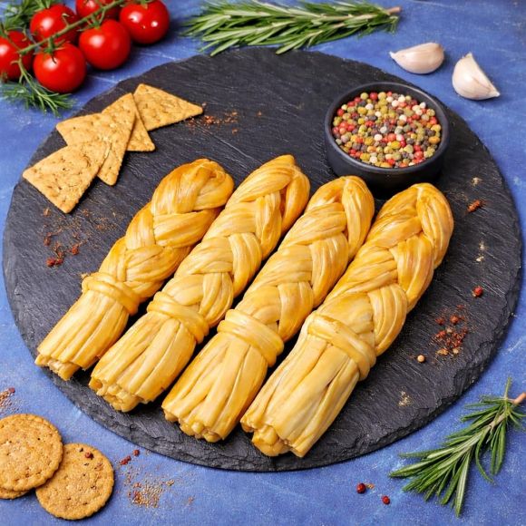 Купить сыр сулугуни косичка копченая