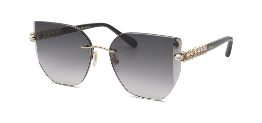 Солнцезащитные очки CHOPARD SCHM52S 300Y SMOKE GRADIENT SMOKE