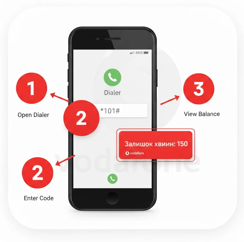 USSD-запрос Vodafone