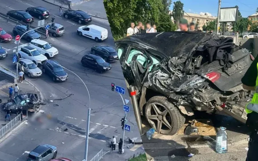 У Києві водій на великій швидкості в’їхав у пішохідну зону: загинуло 4 особи