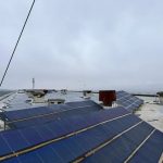 Після роботи на корпусах Калуська ЦРЛ розпочала ремонт переходу, уклавши четвертий договір на оновлення покрівлі