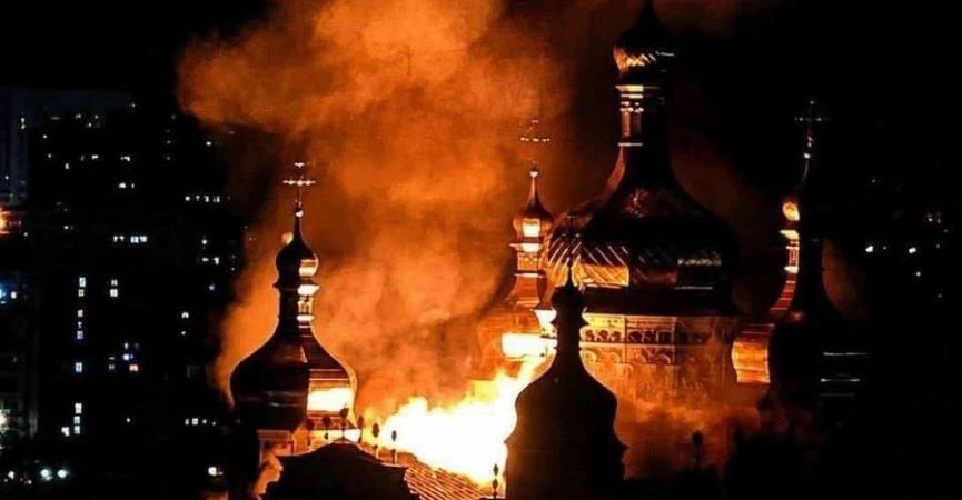Україна закликає світову спільноту відреагувати на жорстокий напад Росії на Києво-Печерську лавру