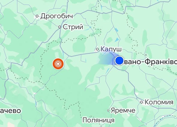 На Івано-Франківщині зафіксували землетрус силою 2,1 балів