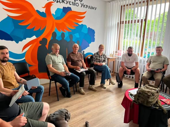 15 ветеранів з Прикарпаття долучилися до програми «Надійне Майбутнє» у ветеранському просторі