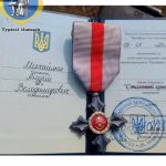 Борець з Прикарпаття удостоєний «Сталевого хреста» від Командувача ЗСУ
