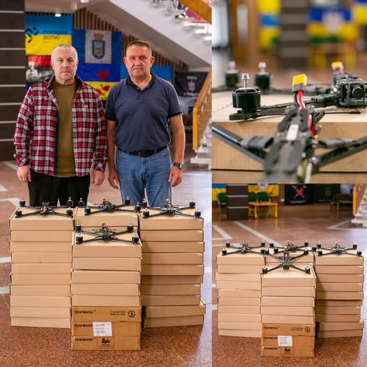 Івано-Франківськ передав Нацгвардії нову партію FPV-дронів