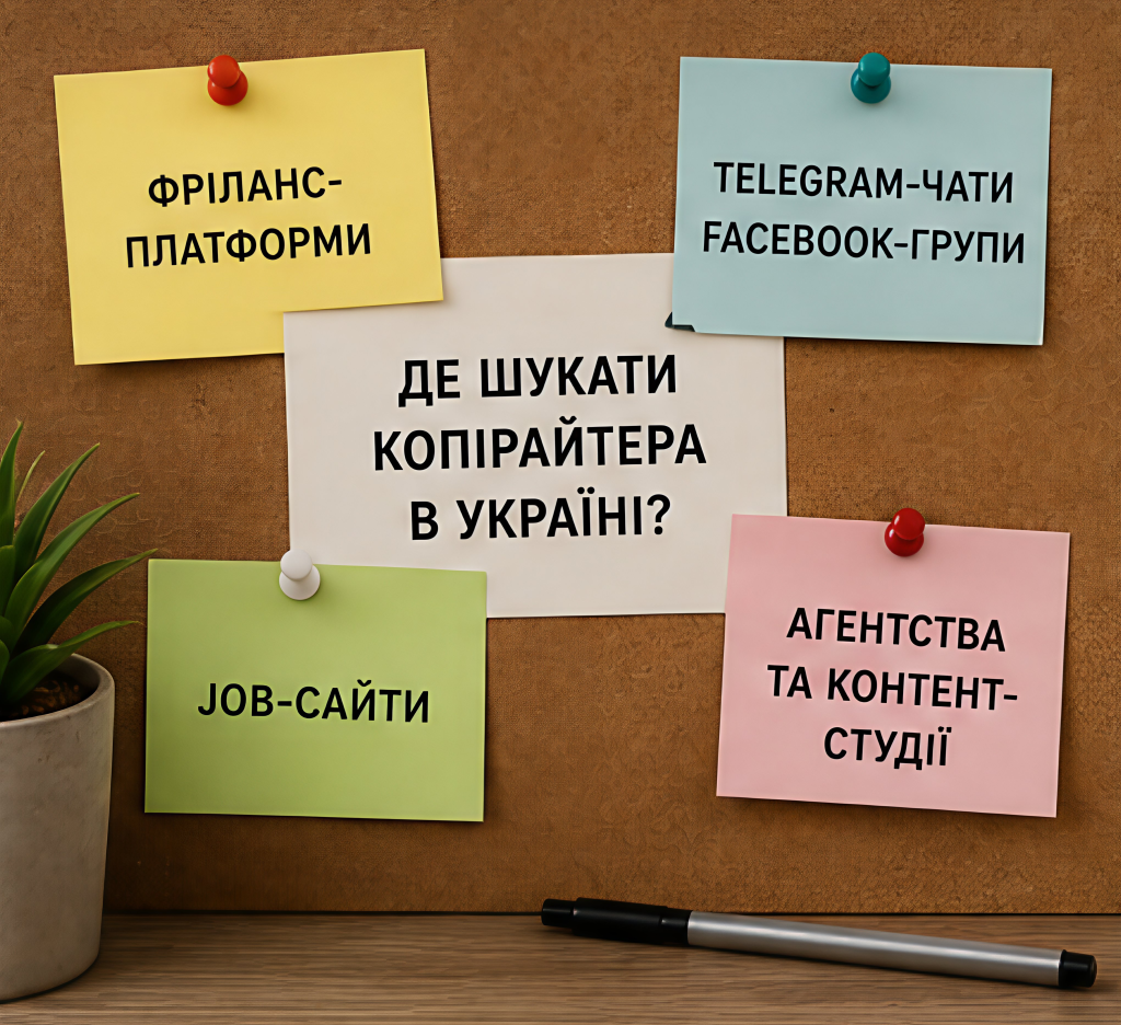 Де шукати копірайтера в Україні